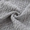 Amrapur Overseas | Monaco 100% Cotton Throw Blanket (Gray) 2