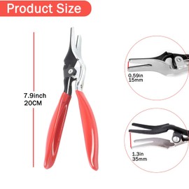 Automobile Hose Remover Pliers - Car Fuel and Vacuum Line Tube Hose Remover - Separator Pliers Pipe Repairing Tool