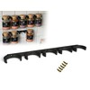 Printari Spice Rack Wall Shelf for 5 Ankerkraut Cork Jars