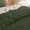 Andency Dark Olive Green Comforter Set Queen Size, Lightweight Fluffy