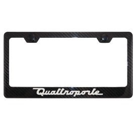 MVP Carbon Fiber License Plate Frame for Maserati Quattroporte