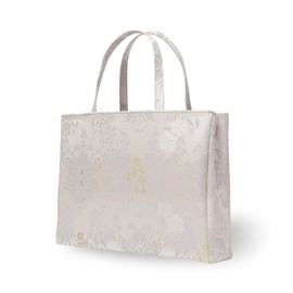 【Ametamaari】Traditional Japanese Bag, Kimono, Made in Japan, Tote, A4 Size, Horizontal, Simple, Oshu Weave, Kimono Jacquard Weave, Sub Bag, Kimono, Formal, Casual, Handbag, Bag, Wedding, Graduation