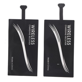 2PCS Charging Receiver, Type C Mobile Phone Sticker Charging Receiver, Easy to Use.