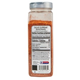 McCormick Culinary Salad Supreme Seasoning, 24 oz - One 24 Ounce Container of Salad Seasoning for use in Pasta Salads, Traditional Salads, Vegetables and More