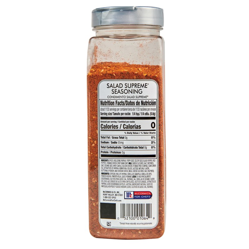 McCormick Culinary Salad Supreme Seasoning, 24 oz - One 24
