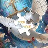 Christian Puzzles for Adults 1000 Pieces, Easter Religious Puzzle with