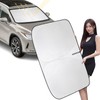 LANFAT Car Windshield Sun Shade for Blocks UV Rays Sun