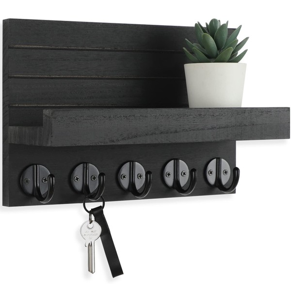 Lwenki Key Holder for Wall, Decorative Key and Mail Holder