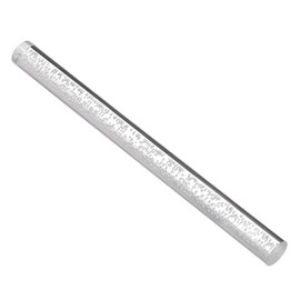 TA-VIGOR 1Pcs Clear Acrylic Round Rods 25mm Diameter 250mm Length Clear Bubble Acrylic Dowel Rods Round Sticks, Solid Plastic PMMA Bar Strip for DIY Crafts Lighting Fixture Handicraft