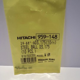 Hitachi New Original Hitachi 959-148 Steel Ball D3.175 W 6M NR83A2 NR90AC 10pcs