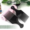 Hair Comb Afro Pick Comb Wide Tooth Comb for Curly