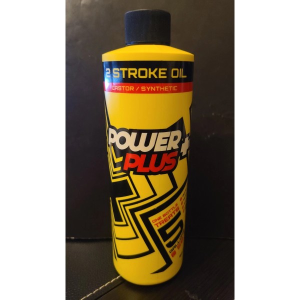 Power Plus 19769-15 2 Stroke Castor Synthetic Racing Oil (12.8