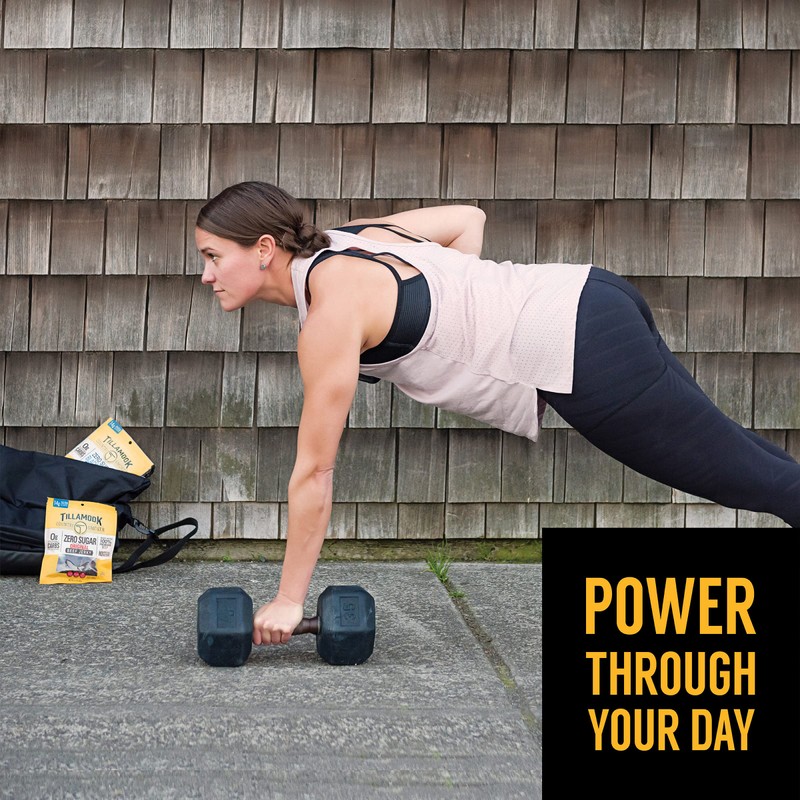 Tillamook Country Smoker Zero Sugar Keto Friendly Beef Jerky, Original,