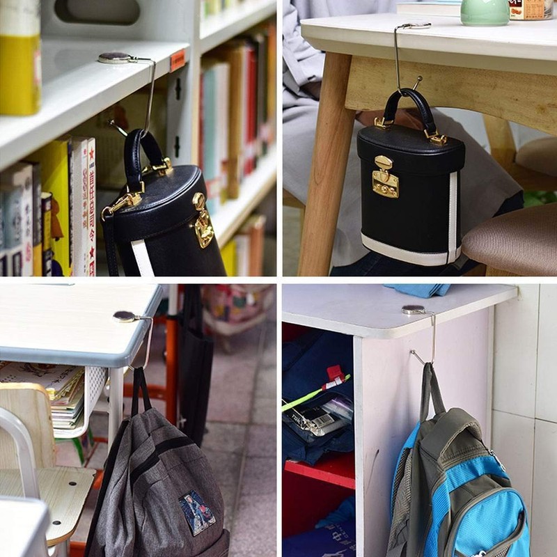 ROFLYER Purse Hook Hanger for Table Bar Long Handbag Hanger
