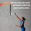 TOBWOLF Volleyball Spike Trainer, Volleyball Spike Training System for Basketball