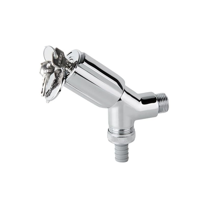 Schell Secur Lockable Y-Type Valve with Backflow Preventer 1 /