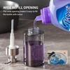 Enra Soap Dispenser, 12 oz Silver Bathroom Soap Dispenser, Stainless