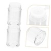 HONMEET 6pcs Mini Travel Loose Powder Bottles Face Setting Container