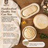 Wood Pulp Banneton Bread Proofing Basket – 12" Round 3.3LB