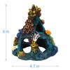 Uniclife Aquarium Decorations Resin Coral Rock Mountain Cave Fish Tank