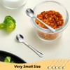 10 PCS Condiment Spoons Stainless Steel Mini Spoons 3 Inches