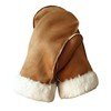 AXELENS Men's Winter Mittens, brown
