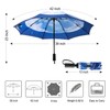 Umbrella Compact Inverted Folding Umbrellas Auto Open Close - H2.19.Moon