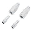 Air Hose Fittings 2 External Connection 2 External Plug 3/8