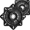 2Pack 10Inch Bar Stool Swivel Plate Heavy Duty, Chair Swivel