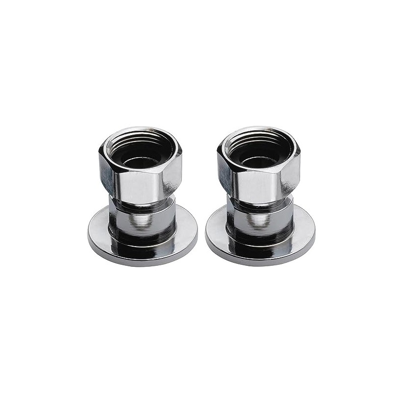 Krowne 21-400L Krowne Silver Series Coupling Flanges, (2) Pieces, 1/2"