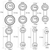 Jiayouy 26PCS Sax Repair Tool Kit include LED Leak Light