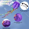 Hillylolly Octopus Kite, Large, Flight Kite, Single Line, Wind Kite