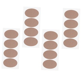 PACKOVE 4Sheets Invisible Shoe Stickers Drop Protective Heel Pads Durable Cushion Inserts for Comfortable Fit for High Heels Loose Shoes Non Slip Design