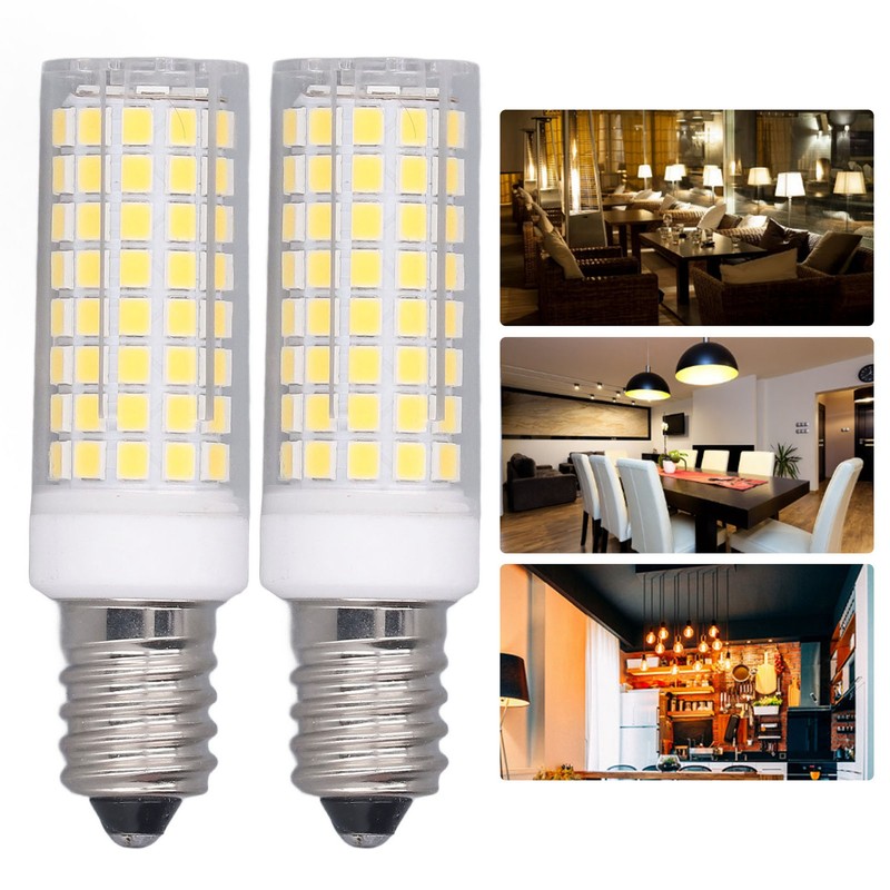2 Pcs LED Corn Bulb E14 10W Dimmable Energy Saving