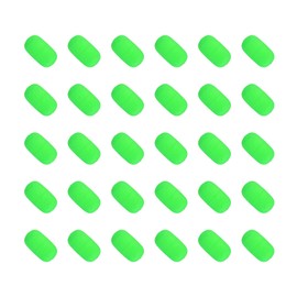 PATIKIL Fishing Foam Floats 0.7Inch, 30Pcs Snell Floats Fly Fishing Strike Indicator for Pompano Floats Walleye Rig Lure, Green