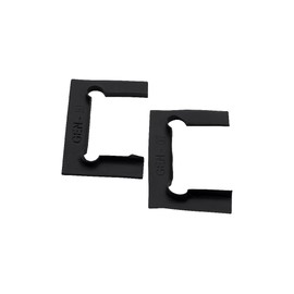 CRL Black Replacement Gasket Pack with Fin for Geneva Hinges
