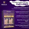 30 Pcs Earlobe Support Patch for Heavy Earrings – Clear