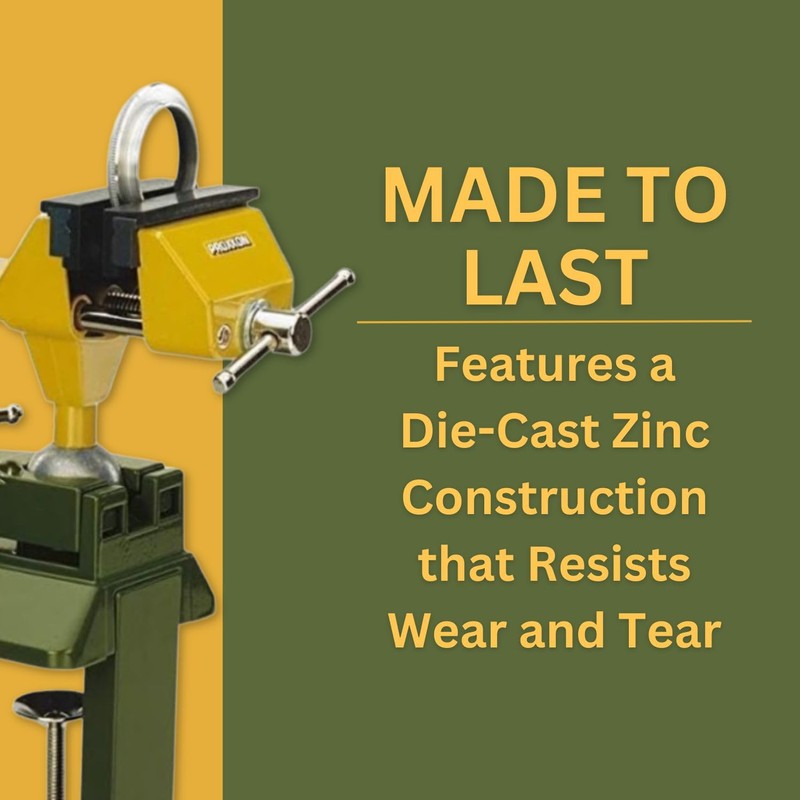 Proxxon 28608 Precision Vise FMZ, with clamp