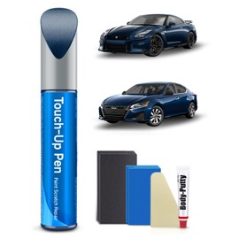 RAY Deep Blue Pearl Touch Up Paint Kit Compatible with Nissan Exact Match Car Scratch Repair Touch Up Paint Kit