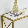 Tajsoon Console Table, entryway Table, Narrow Sofa Table with Shelves,