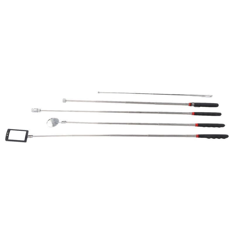 5 Pcs Magnetic Pickup Tool Set 10lb 8lb 1.5lb Pick