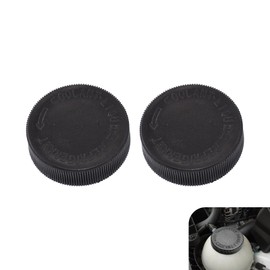 Zikefest 2PCS Coolant Overflow Reservoir Cap, Coolant Reservoir Tank, Engine Radiator Coolant Water Tank Reservoir Cap, Compatible with Infiniti Nissan Renault, Replaces OEM# 21712-79900 (Black)
