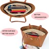 Time Wing Handbag Tote Purse Organizer Insert Bag Liner Shaper