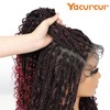 Boho Knotless Braided Wigs Double Full Lace with Baby Hair