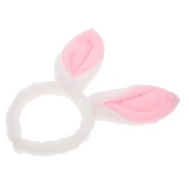 Vaguelly Plush Bunny Ear Headband for Adults and Cute Easter Hair Band Decor Flexible Design for Costumes and Celebrations Durable and Fade Resistant Accessory