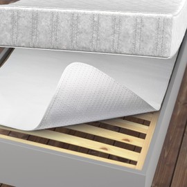 LILENO HOME Mattress Underlay, 90 x 200 cm, Slatted Frame Mattress Protector with Nubs, Non-Slip Mat for Mattress, Box Spring Bed, Slatted Frame