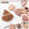 Esponja Maquillaje En Polvo 15 Pcs Beauty Blender Con Caja