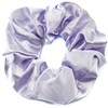 Mytoptrendz® -Plain Large Silky Satin Scrunchie Ponytail Holder Ties Traceless