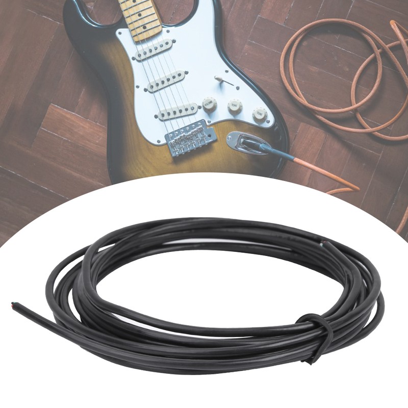 Shielded 4-Conductor Guitar Circuit Hookup Wire Pickup Cable 3 Meters