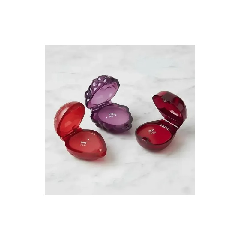 Brillo Labial De Frutas Aroma Sabor Color Hidratante Pack
